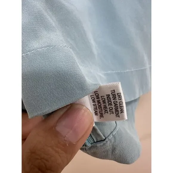 St. John 100% Silk Blouse Sleeveless Tank Top Women’s Shirt Size 6 - Picture 7 of 7